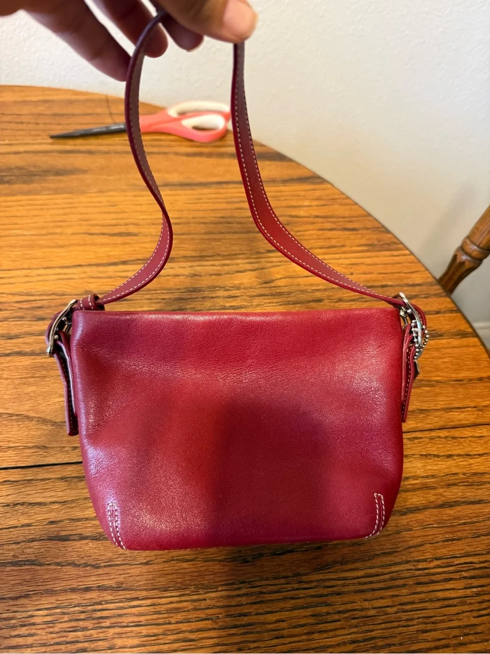 Coach true vintage quiet luxury 1990s minimalist bag